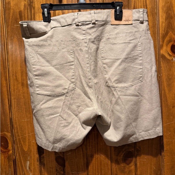 Men's Tan Texas Standard Shorts - Picture 3 of 3